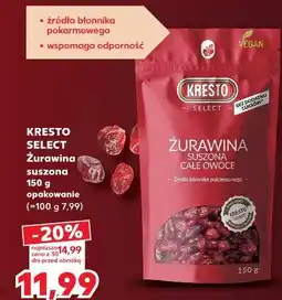 Kaufland KRESTO SELECT Żurawina suszona oferta