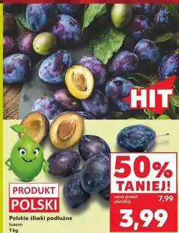 Kaufland Polskie śliwki podłużne oferta