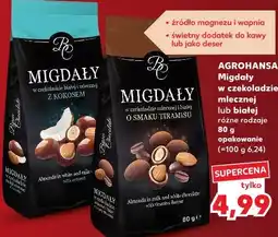 Kaufland AGROHANSA Migdały w czekoladzie oferta