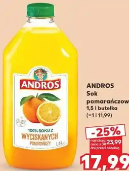 Kaufland ANDROS Sok pomarańczowy oferta