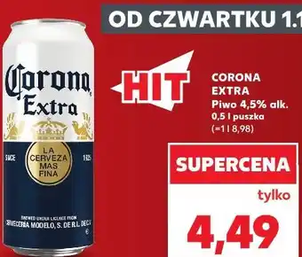 Kaufland Corona Extra Piwo 4,5% alk oferta