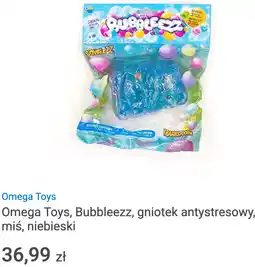 Smyk Omega Toys, Bubbleezz, gniotek antystresowy, miś, niebieski oferta
