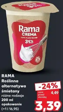Kaufland RAMA Roślinna alternatywa śmietany oferta