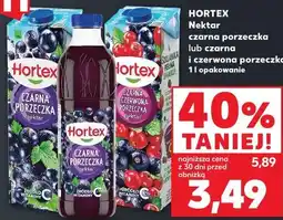 Kaufland Hortex Nektar czarna porzeczka lub czarna i czerwona porzeczka oferta