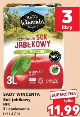 Kaufland SADY WINCENTA Sok jabłkowy NFC oferta