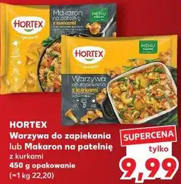Kaufland Hortex Warzywa do zapiekania lub Makaron na patelnię z kurkami oferta