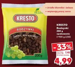 Kaufland KRESTO Rodzynki oferta