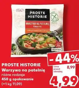Kaufland Proste Historie Warzywa na patelnię różne rodzaje oferta
