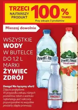 Kaufland Żywiec Zdrój Wszystkie wody w butelce do oferta