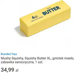 Smyk Mushy Squishy, Squishy Butter XL, gniotek masło, zabawka sensoryczna, 1 szt oferta
