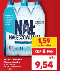 Kaufland Woda mineralna Nałęczowianka oferta
