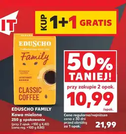 Kaufland Kawa mielona Eduscho oferta