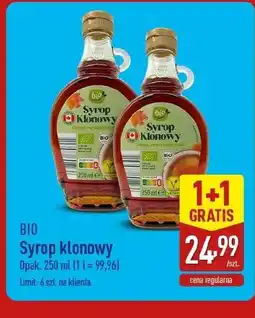 ALDI Syrop klonowy Bio oferta