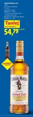 Lidl Rum Captain Morgan Dark oferta