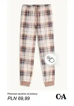 C&A Polarowe spodnie od piżamy C & A oferta