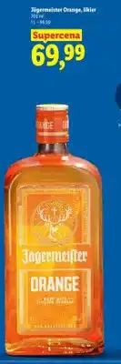 Lidl Likier Jägermeister Orange oferta
