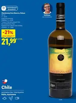 Lidl Wino białe Chardonnay Gran Reserva Deluxe oferta