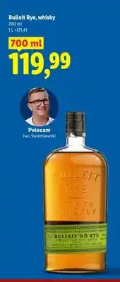 Lidl Whisky Bulleit Rye oferta