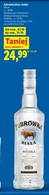 Lidl Wódka Żubrówka Biała oferta