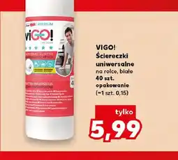 Kaufland Ściereczki uniwersalne na rolce białe Vigo! oferta