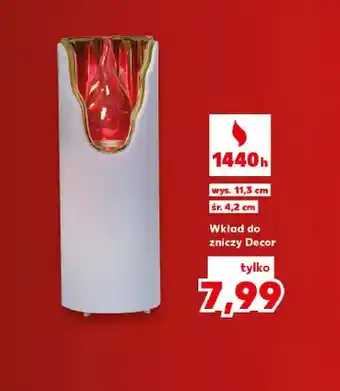 Kaufland Wkład do zniczy Decor oferta