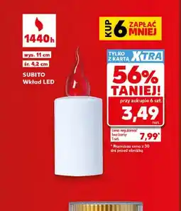 Kaufland Wkład LED Subito oferta