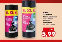 Kaufland Worki na śmieci 35 l Anna Zaradna oferta