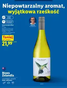 Lidl Wino białe Te Awa Sauvignon Blanc oferta