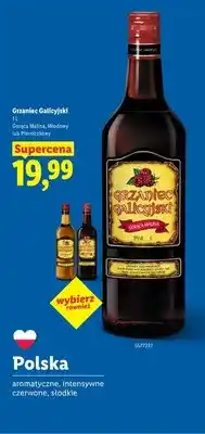 Lidl Wino czerwone Grzaniec Galicyjski pierniczkowy oferta