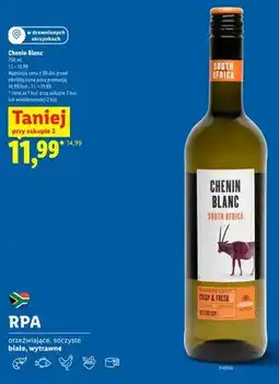 Lidl Wino białe Chenin Blanc Cimarosa oferta