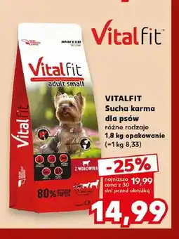 Kaufland Sucha karma dla psów Vitalfit oferta