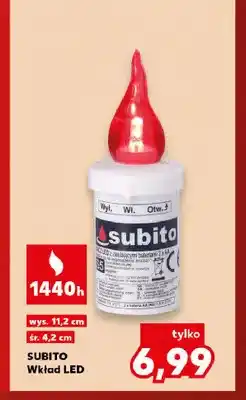 Kaufland Wkład LED Subito oferta