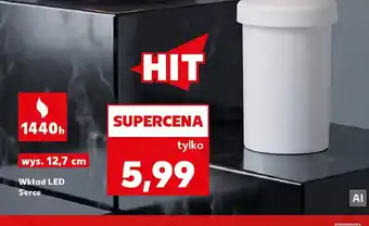 Kaufland Wkład LED Serce oferta