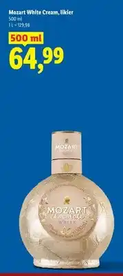 Lidl Likier Mozart White Cream oferta