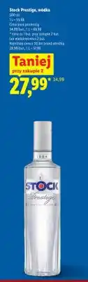 Lidl Wódka Stock Prestige oferta