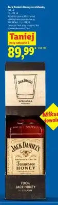 Lidl Likier Jack Daniels Honey ze szklanką oferta