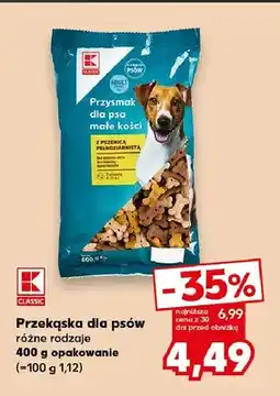 Kaufland Przekąska dla psów K-Classic oferta