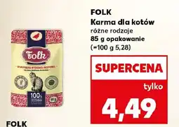 Kaufland Karma dla kotów Folk oferta