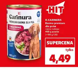 Kaufland Karma premium dla psów K-Carinura oferta