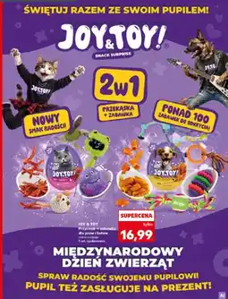 Kaufland Przysmak + zabawka dla psów i kotów Joy & Toy oferta