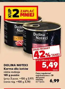 Kaufland Karma dla kotów Dolina Noteci oferta