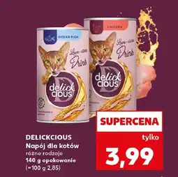 Kaufland Napój dla kotów Delickcious oferta
