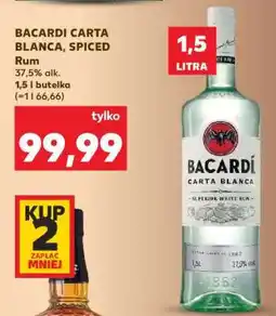 Kaufland BACARDI CARTA BLANCA, SPICED oferta
