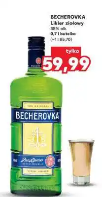 Kaufland BECHEROVKA Likier ziołowy oferta