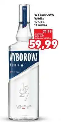 Kaufland WYBOROWA Wódka 1 l butelka oferta