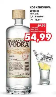 Kaufland KOSKENKORVA Wódka oferta
