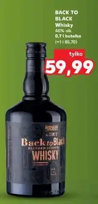 Kaufland BACK TO BLACK Whisky oferta