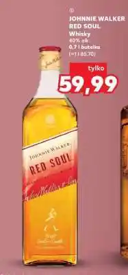 Kaufland Johnnie Walker Red Soul oferta