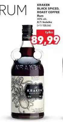 Kaufland KRAKEN BLACK SPICED, ROAST COFFEE Rum oferta
