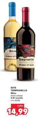 Kaufland ESTE TEMPRANILLO oferta